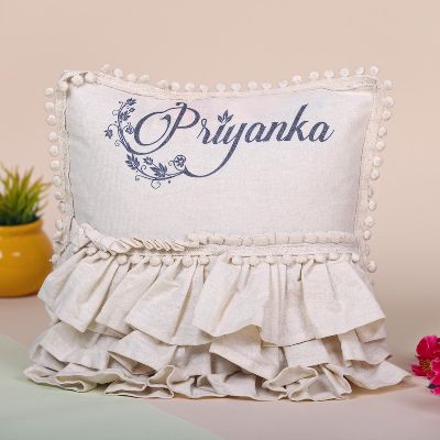 Cozy Plush Name Pillow